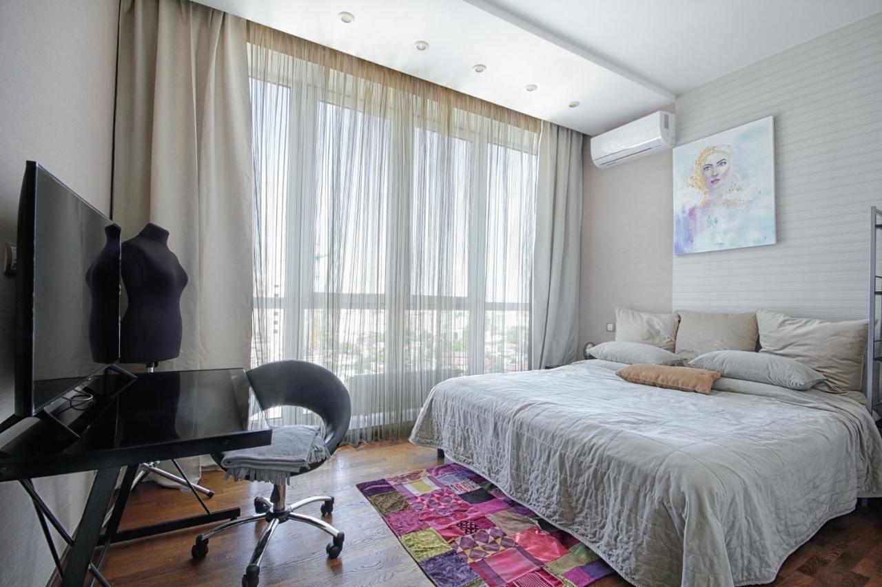 Daire Panoramic Sea View 2br Luxury Sauna Jacuzzi Arcadia Odessa